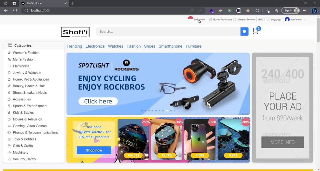 Shofii Ecommerce